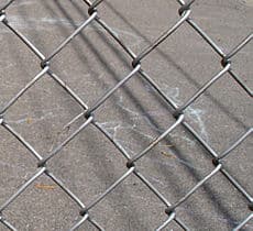 Galvanized-chain-link